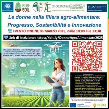 Le donne nella filiera agro-alimentare: progresso, sostenibilità e innovazione